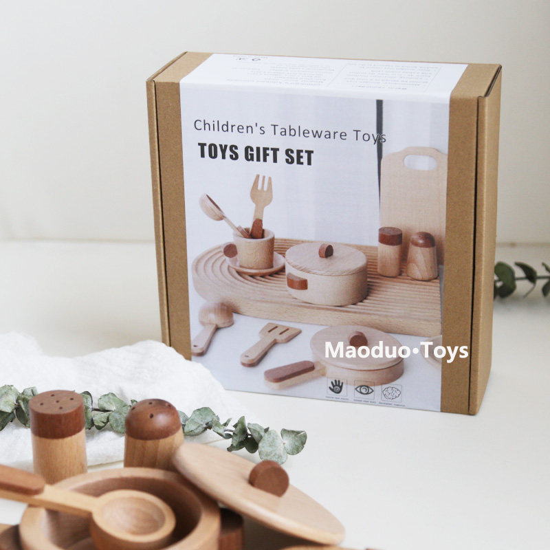 Maoduo Toys Drewniany Zestaw K – Kids Outdoor Kitchen Set recenzja i cena