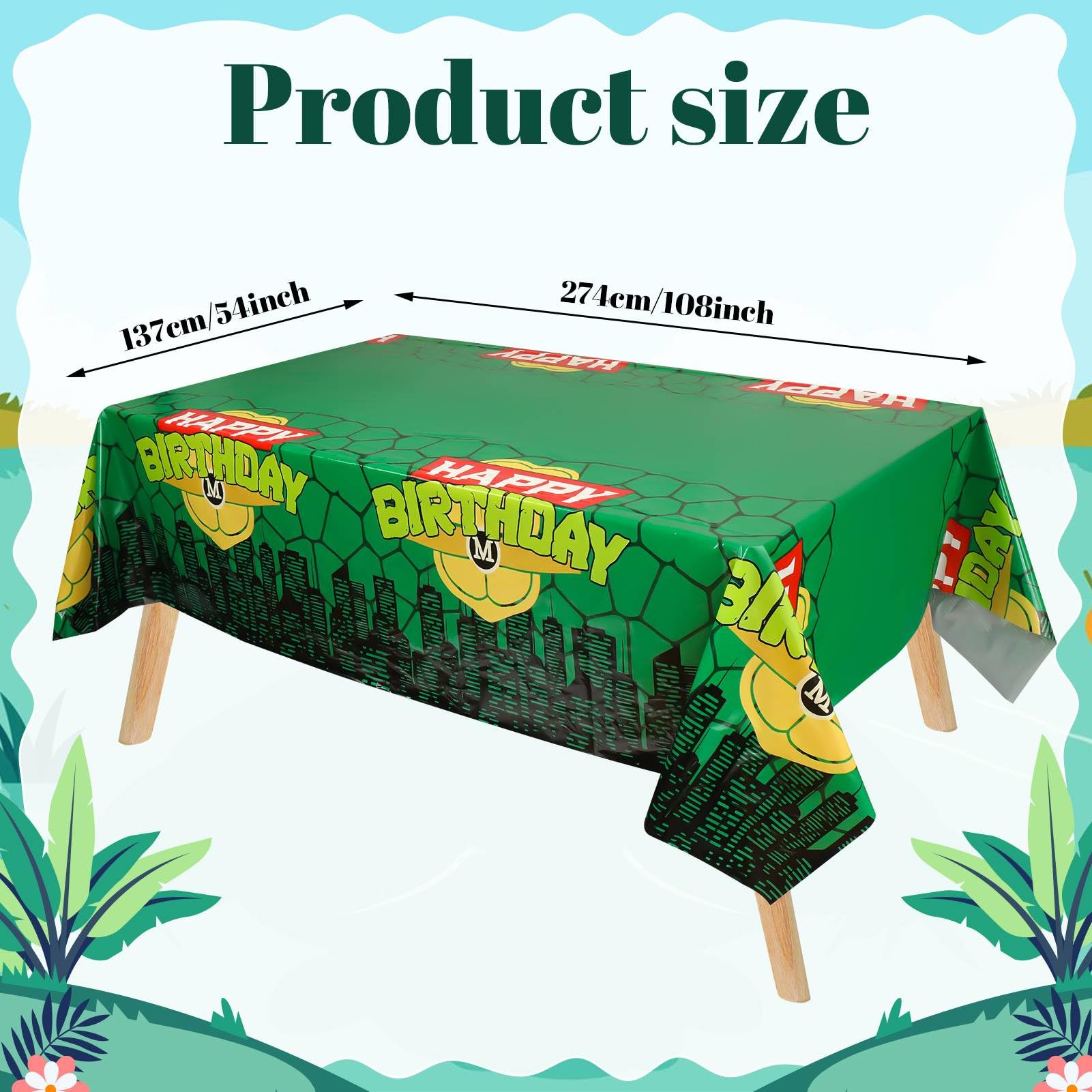 Obrus ​​Ninja Turtle dla dziec – Kids Outdoor Water Table recenzja i cena