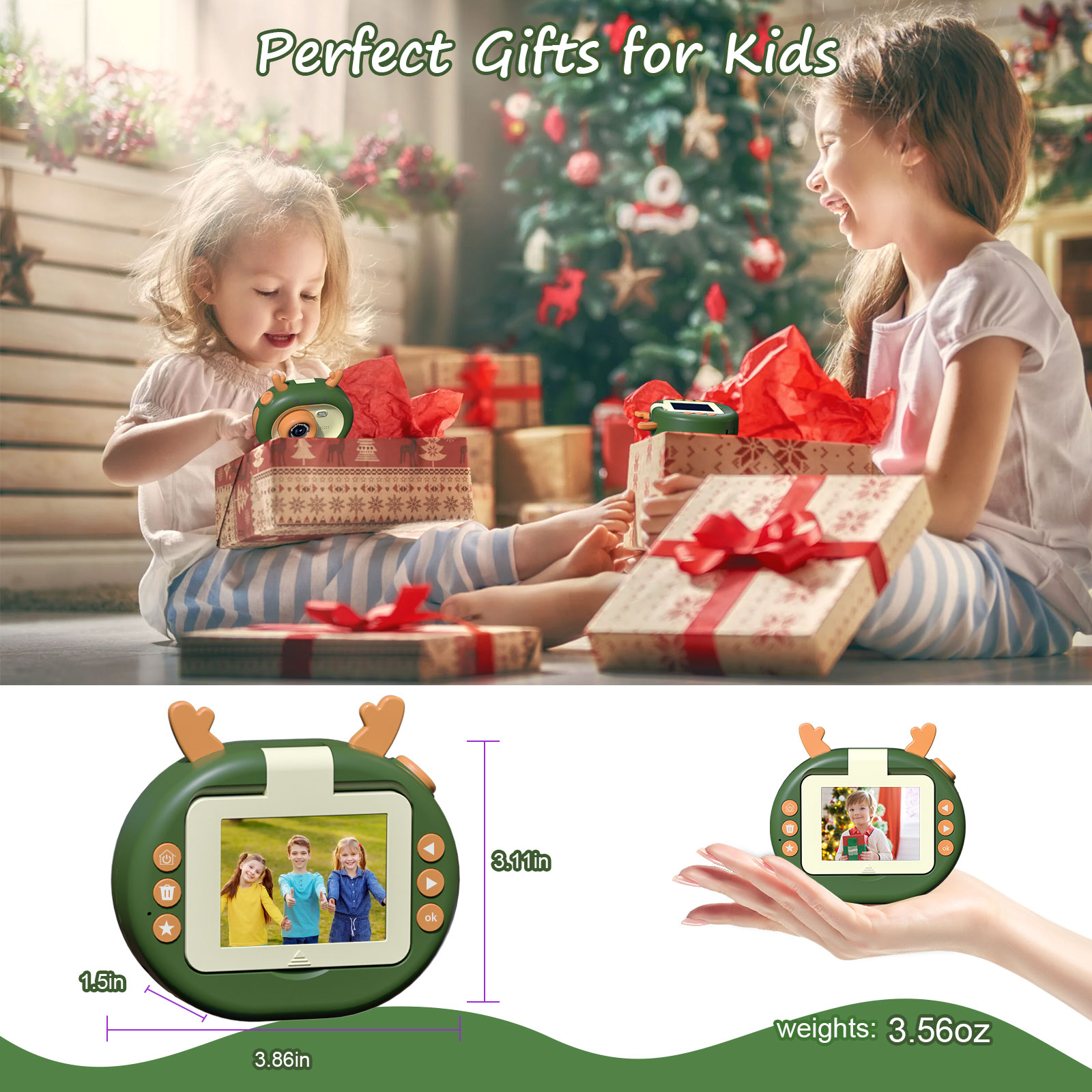 Cyfrowa kamera dla dzieci, zab – Kids Outdoor Videos recenzja i cena