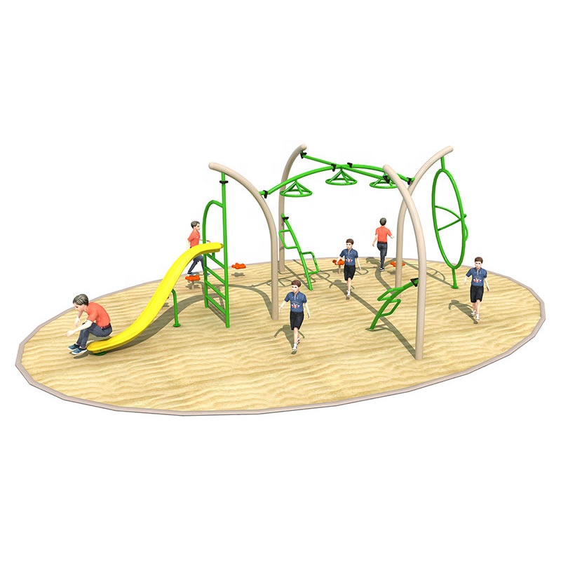 Metalowe drążki do wspinaczki  – Kids Outdoor Jungle Gym recenzja i cena