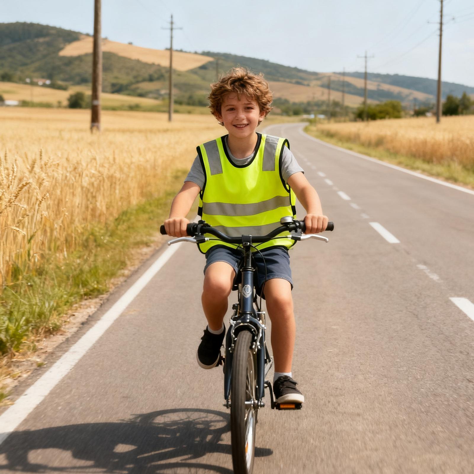 Kamizelka odblaskowa dla dziec – Kids Outdoor Vest recenzja i cena