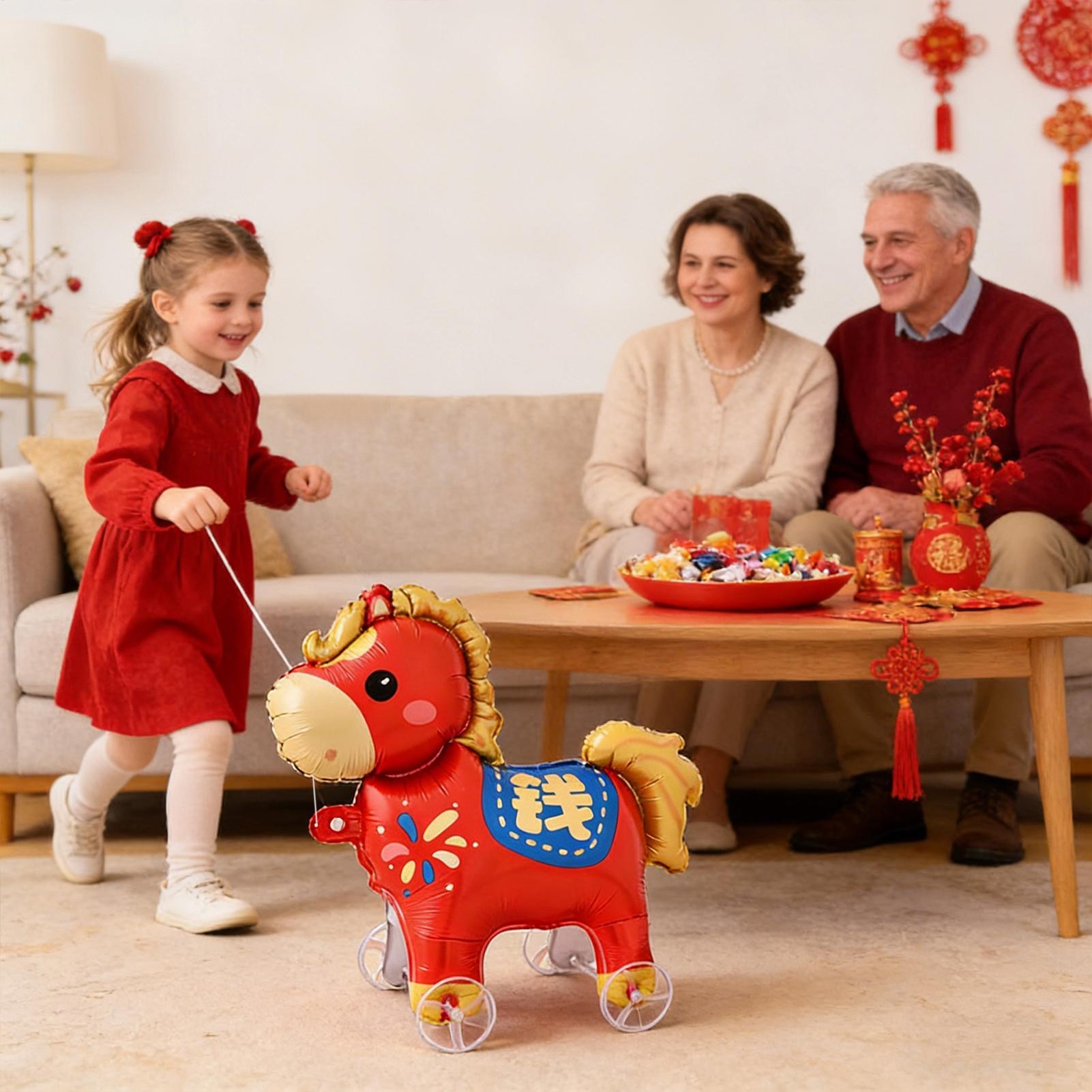 Balony w kształcie koni, dmuch – Kids Outdoor Yard recenzja i cena