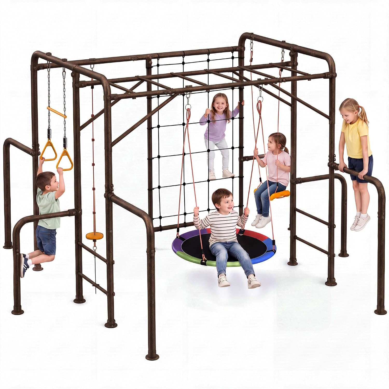 7-w-1 Zestaw do zabawy na świe – Kids Outdoor Jungle Gym recenzja i cena