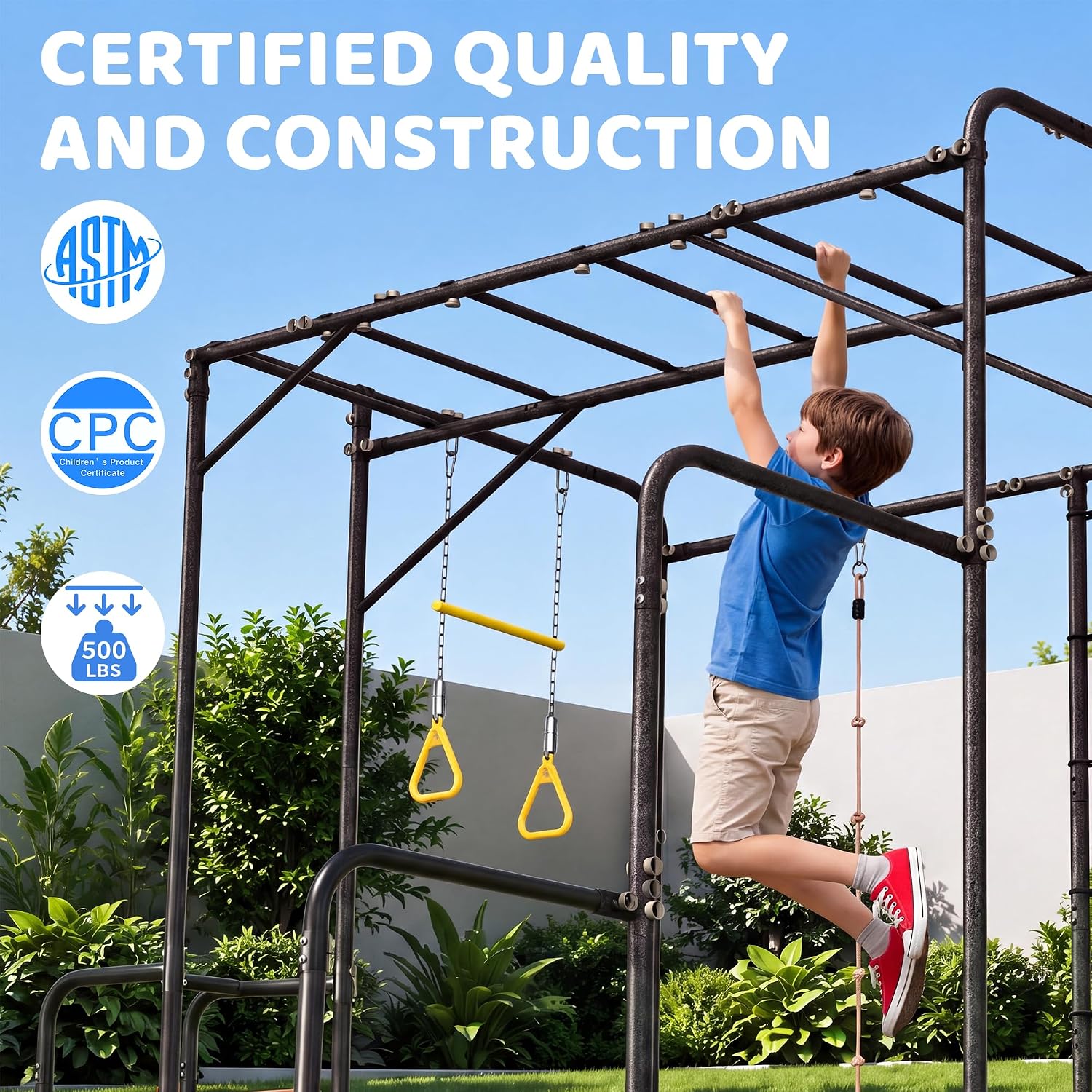 7-w-1 Zestaw do zabawy na świe – Kids Outdoor Jungle Gym recenzja i cena