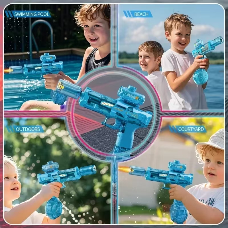 Elektryczne pistolety na wodę  – Water Gun Soaker recenzja i cena