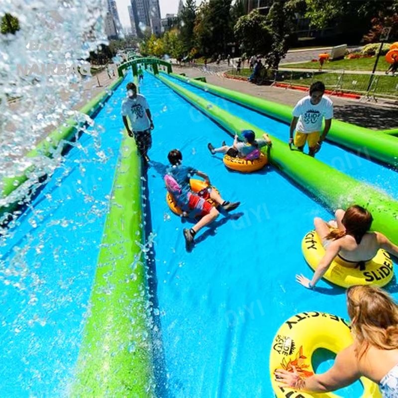 Komercyjna, gigantyczna dmucha – Kids Outdoor Inflatable Water Slide recenzja i cena