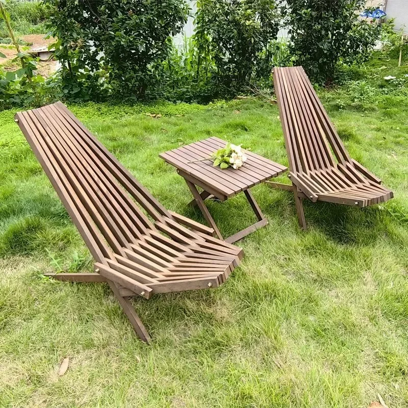 Składany stołek Składany stół  – Kids Outdoor Wooden Table recenzja i cena