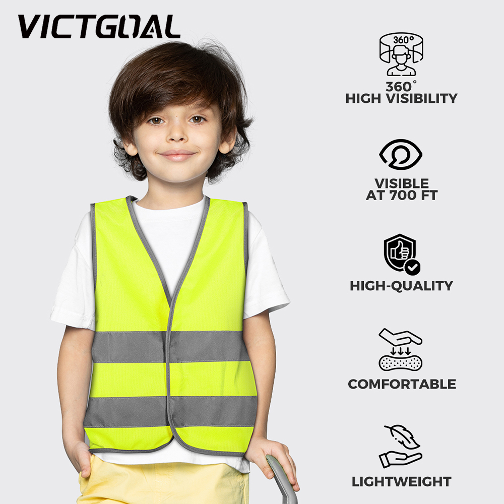 Kamizelka odblaskowa dla dziec – Kids Outdoor Vest recenzja i cena