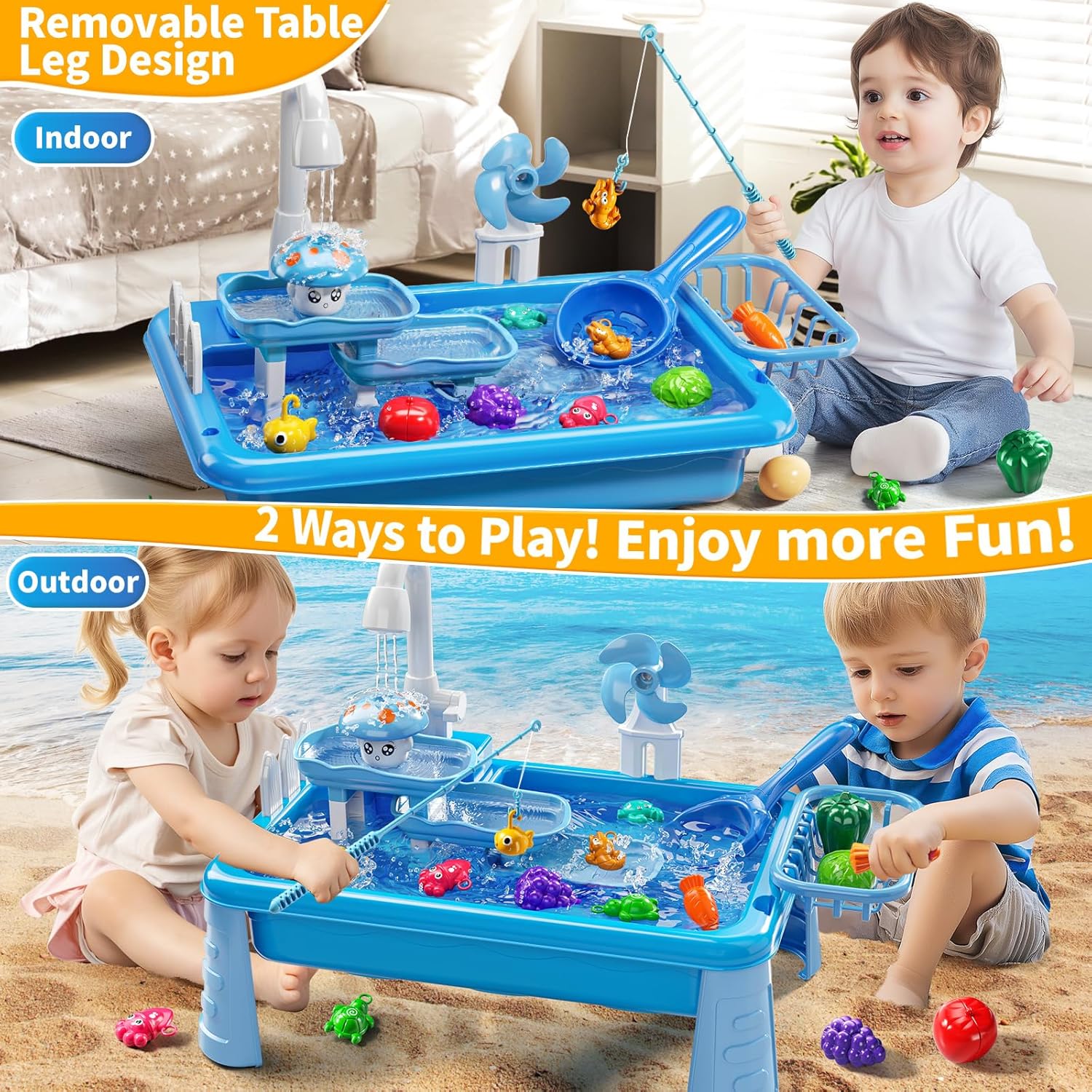Zabawka do zabawy w wodzie dla – Kids Outdoor Water Table recenzja i cena