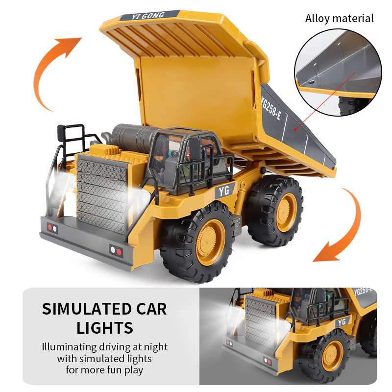 ZWN 2.4G zdalnie sterowana kop – Kids Outdoor Excavator recenzja i cena