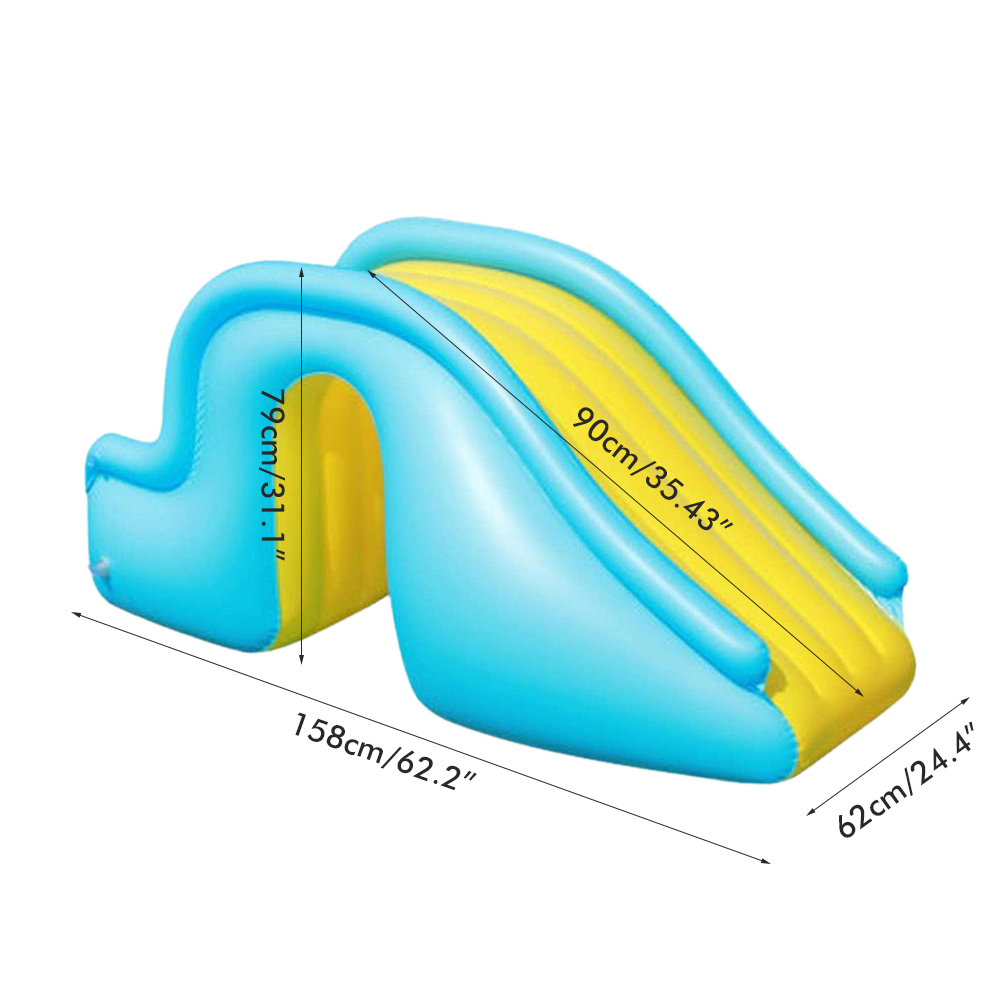 Zjeżdżalnia dmuchana, dmuchana – Kids Outdoor Inflatable Water Slide recenzja i cena