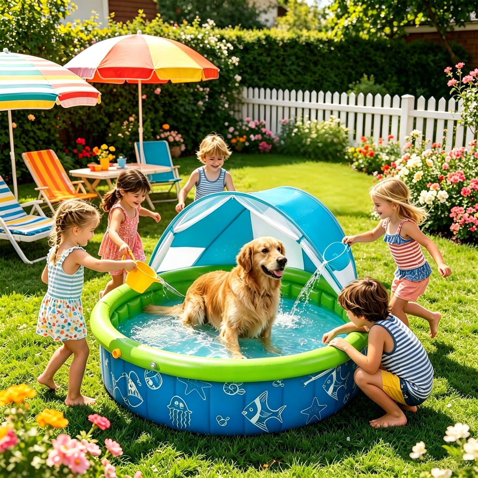 Dziecięcy letni basen do użytk – Kids Outdoor Yard recenzja i cena