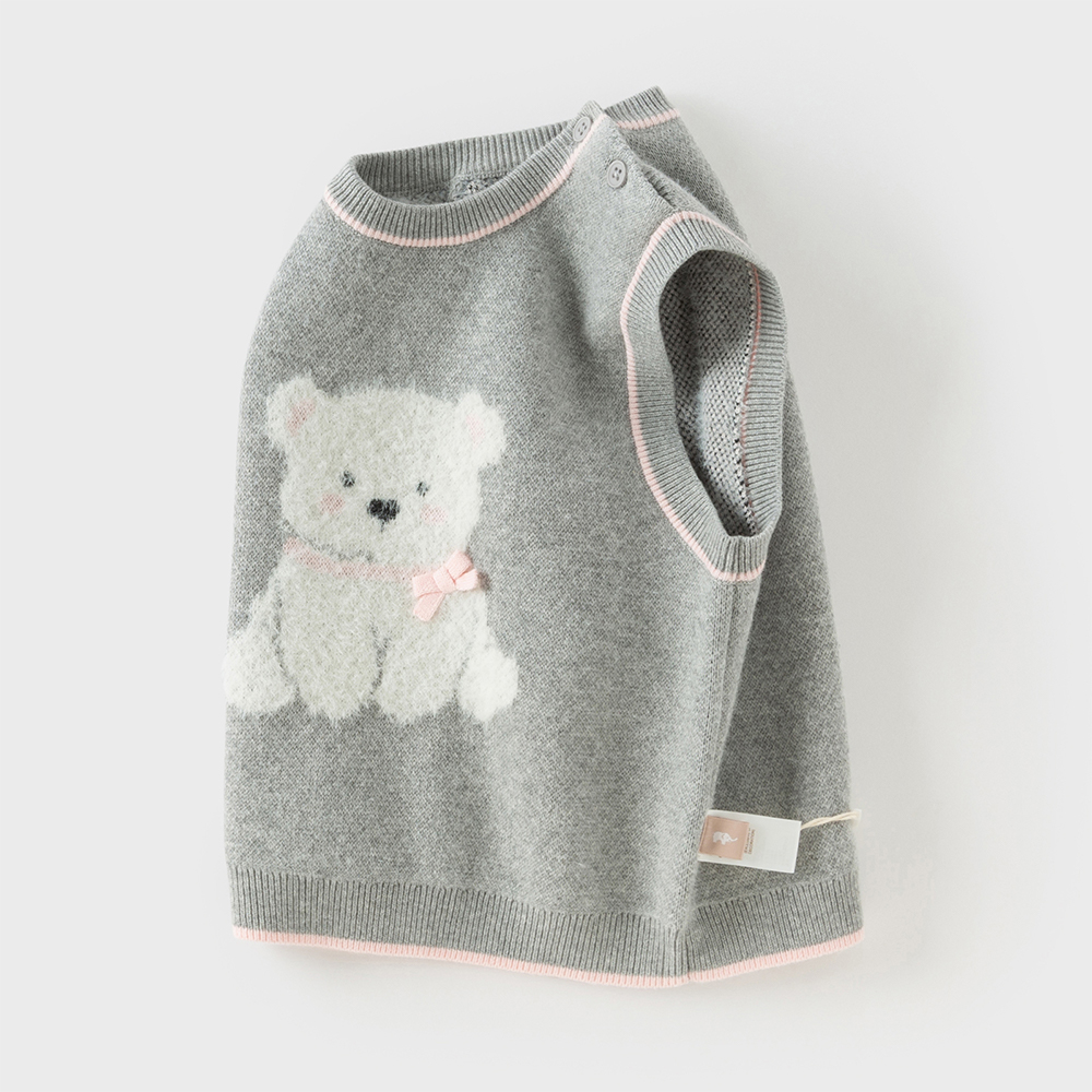 Dziewczęca kamizelka swetrowa  – Kids Outdoor Vest recenzja i cena