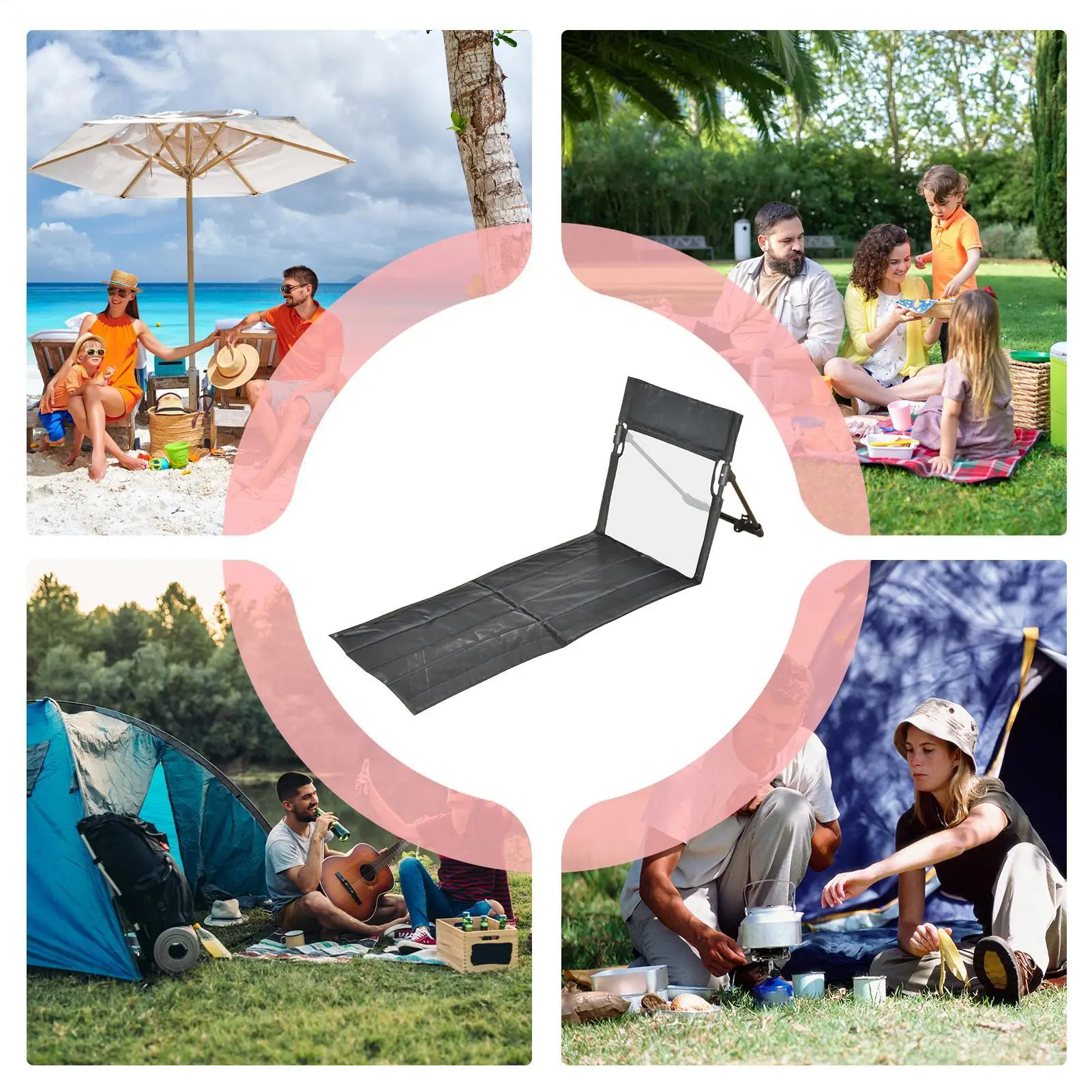 Składane krzesło plażowe, lekk – Kids Outdoor Lounge Furniture recenzja i cena