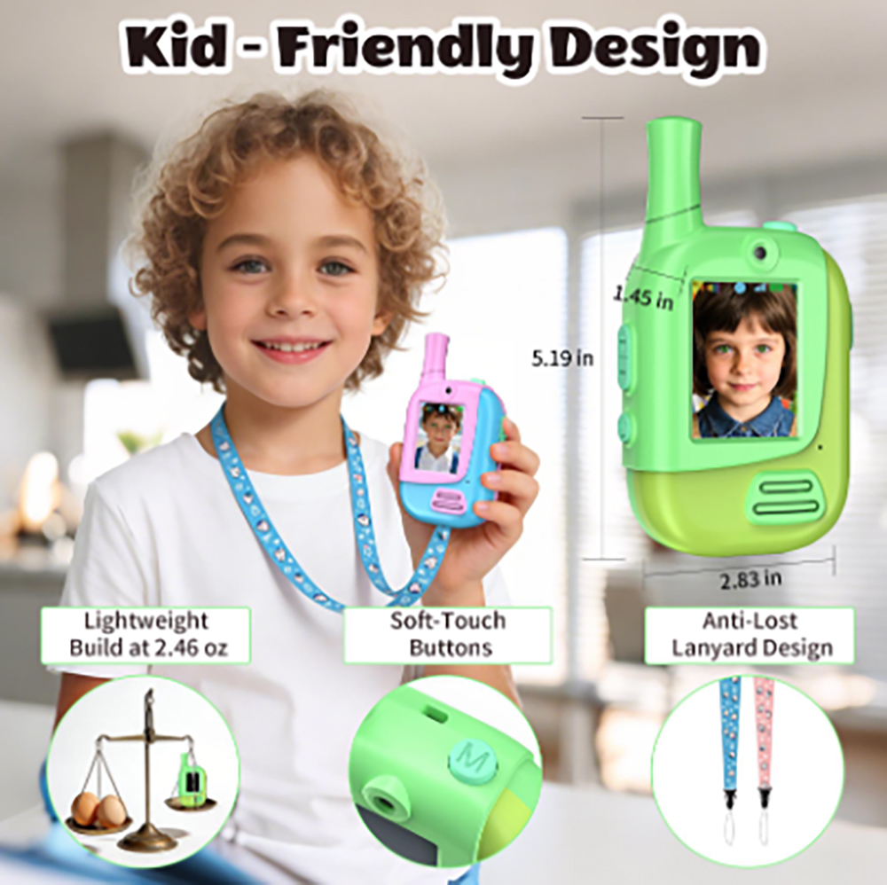 Zestaw 2 ładowalnych radiotele – Kids Outdoor Videos recenzja i cena