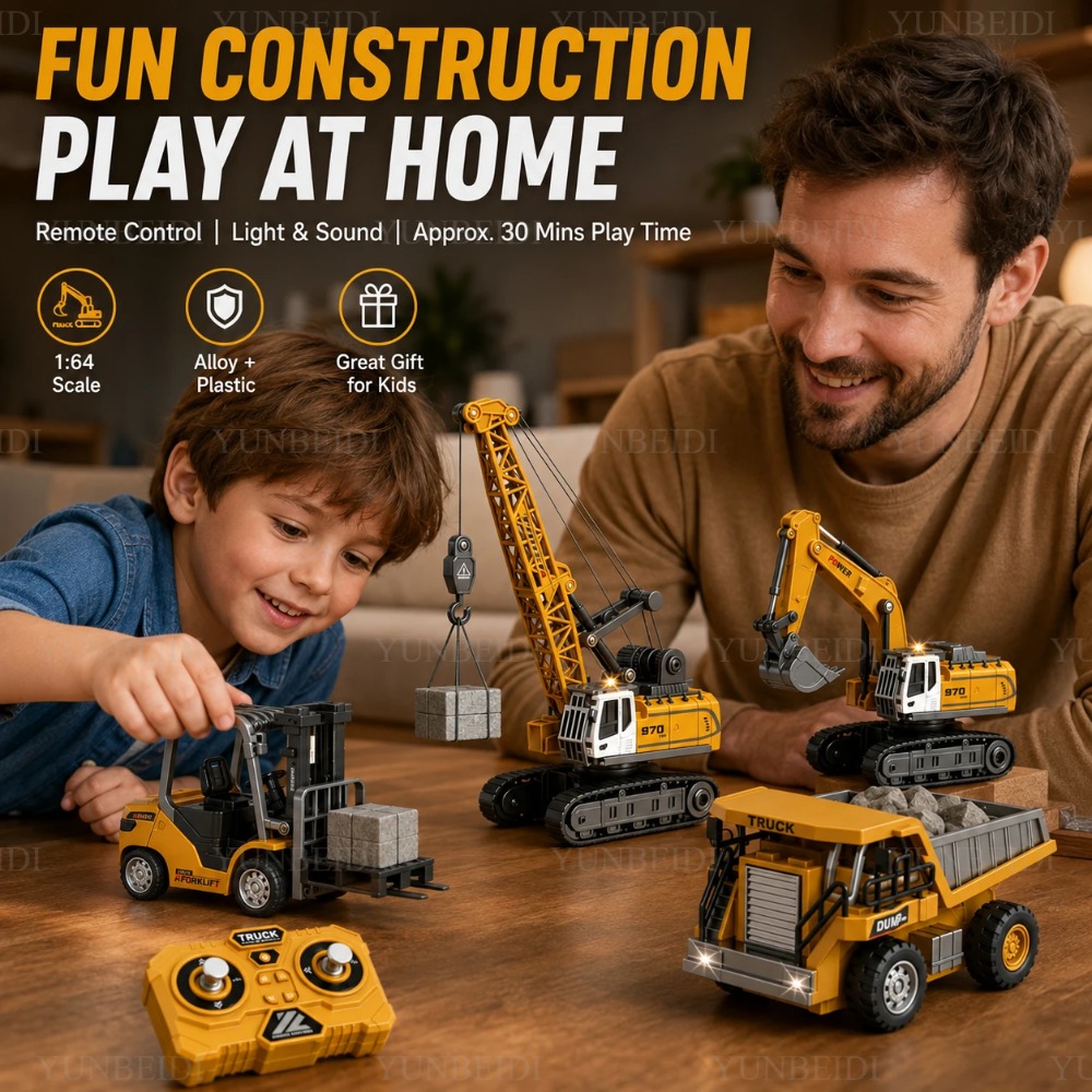 Zdalnie sterowany mini samochó – Kids Outdoor Excavator recenzja i cena