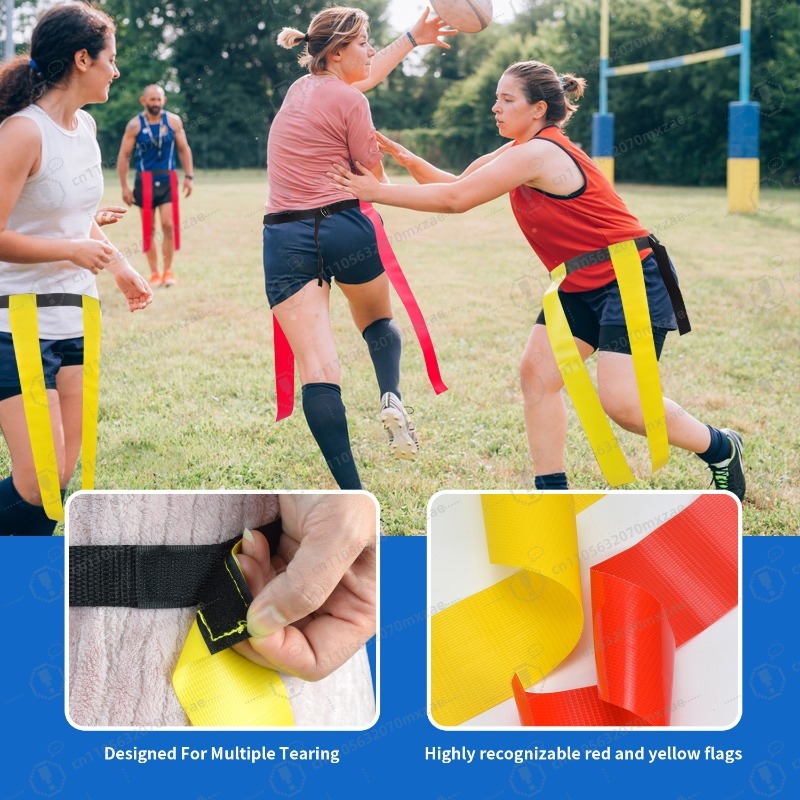 Zestaw pasów do flag footballu – Outdoor Games For Kids recenzja i cena